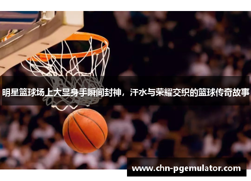 明星篮球场上大显身手瞬间封神，汗水与荣耀交织的篮球传奇故事